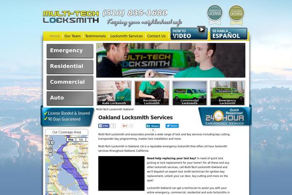 lockandkey-oaklandlocksmith.com site used Arras-theme-new