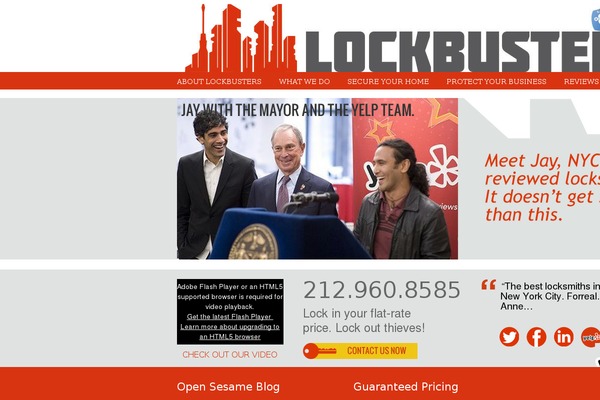 lockbustersnyc.com site used Theme_lockbusters