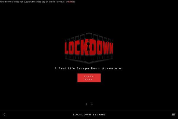 lockdownescape.com site used Reverzo