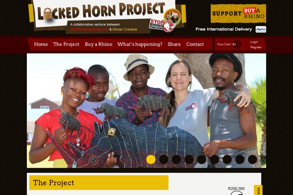 lockedhornproject.com site used Lhp