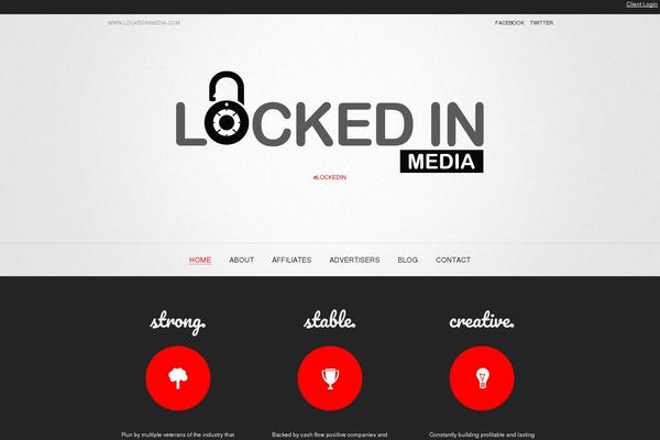 lockedinmedia.com site used Theme1657