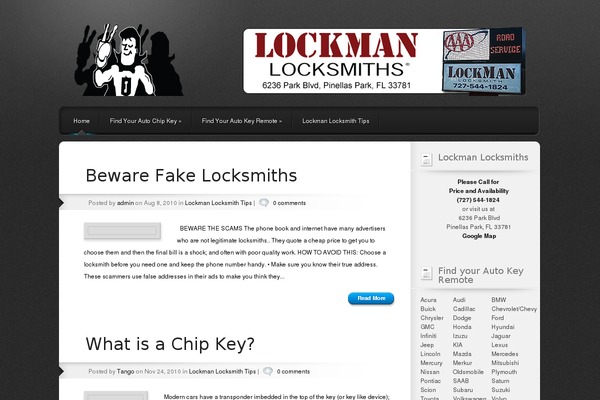 lockmanlocksmiths.com site used Polished