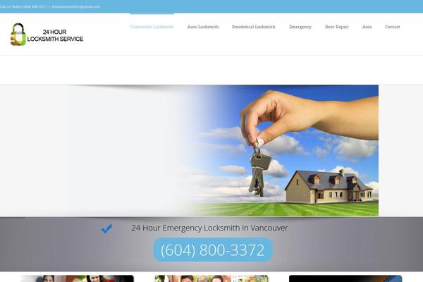 Avada theme site design template sample