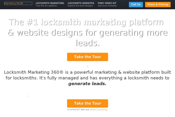 Marketing360-vertical theme site design template sample