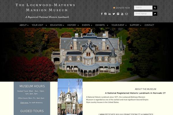 lockwoodmathewsmansion.com site used Lockwood-mathews