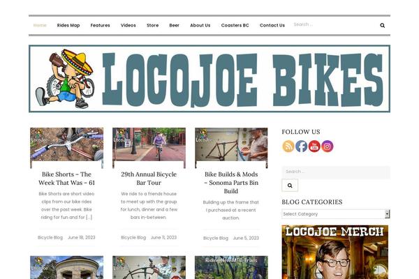 locojoe.com site used Seven Blog