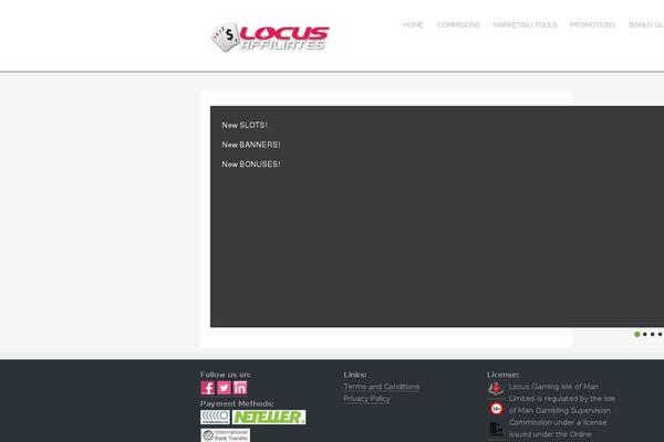 locusaffiliates.com site used Louis