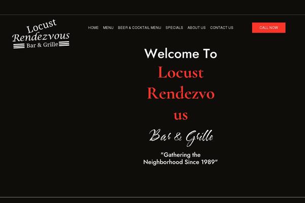 locustrendezvous.com site used Orderchop-restaurant-framework