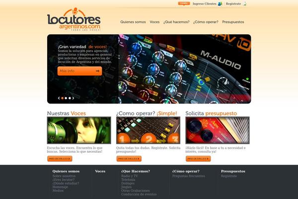 locutoresargentinos.com site used Locutoresargentinos