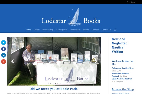 lodestarbooks.com site used Lodestar-divi-child