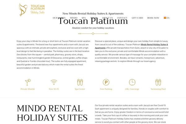 Kalium theme site design template sample