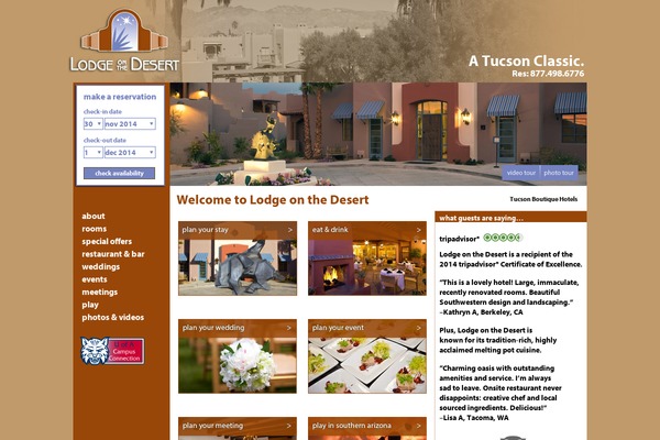 lodgeonthedesert.com site used Lotd