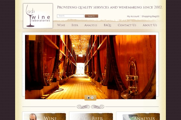 lodiwinelabs.com site used Lodiwinelabs