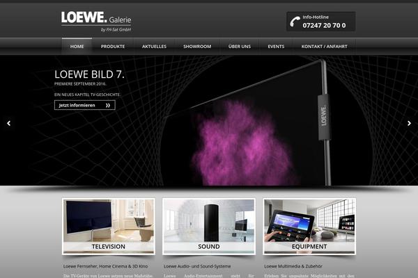 loewe-galerie-linkenheim.de site used Loewegalerie