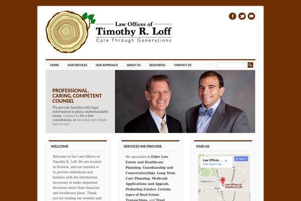 Attorney theme site design template sample