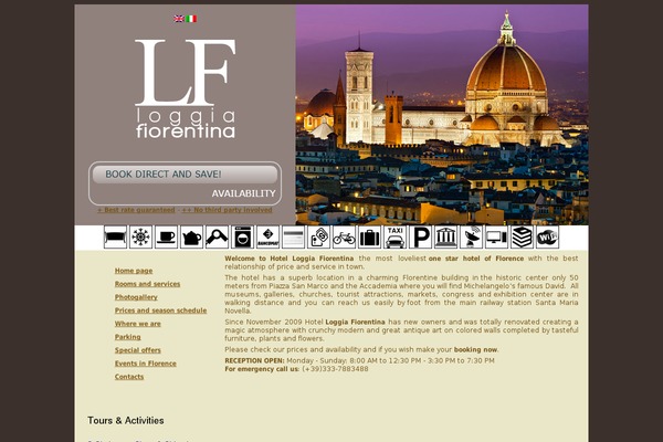 loggiafiorentina.com site used Logg