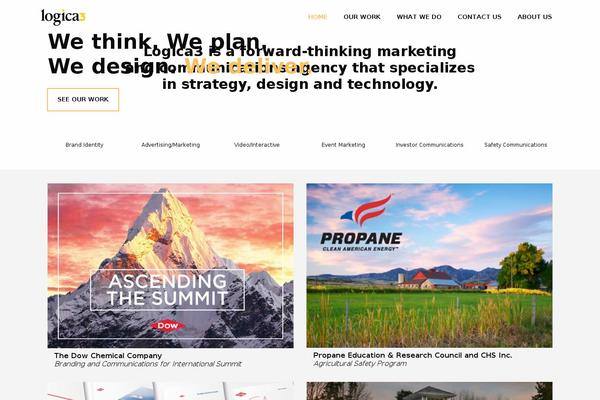 logica3.com site used Logica3-theme