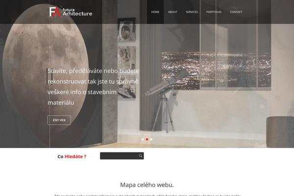 Fa-wp theme site design template sample