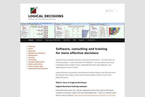 logicaldecisions.com site used Twentyelevenchild
