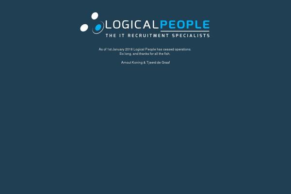 logicalpeople.nl site used Logicalpeople