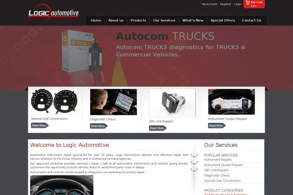 logicautomotive.ie site used Logicautomative