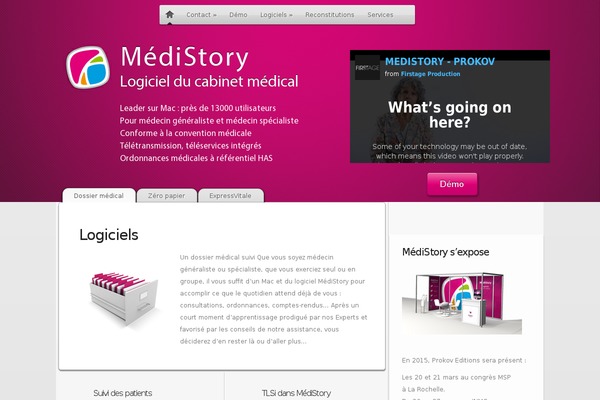 logiciel-medecin.fr site used Myproduct_old