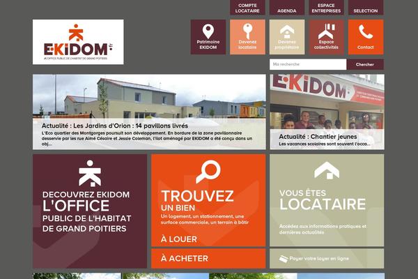 logiparc.fr site used Ekidom