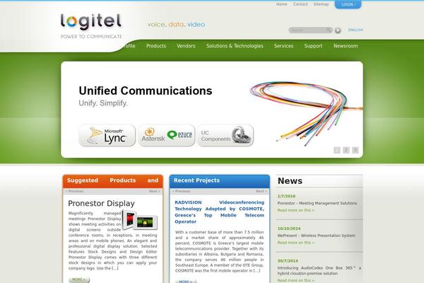 logitel.gr site used Logitel