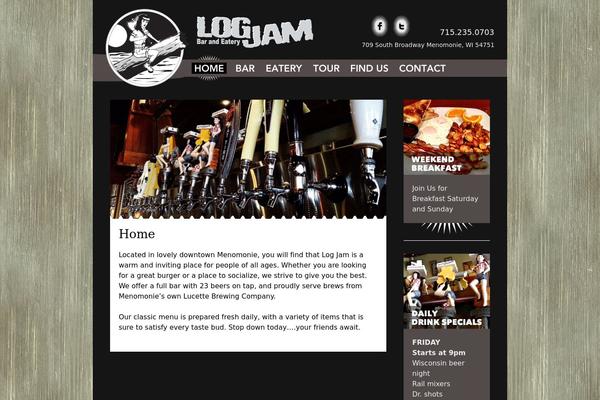 logjambarandeatery.com site used Logjam