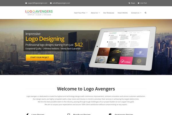 logoavengers.com site used Logoavengers