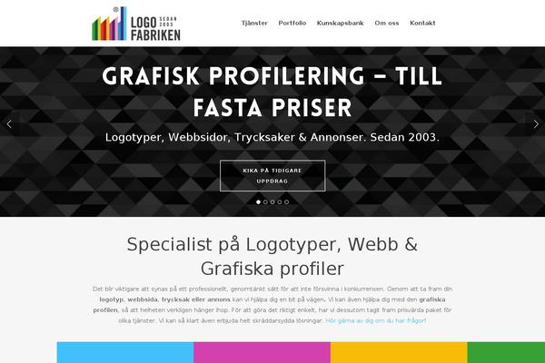 logofabriken.se site used Logofabriken-child