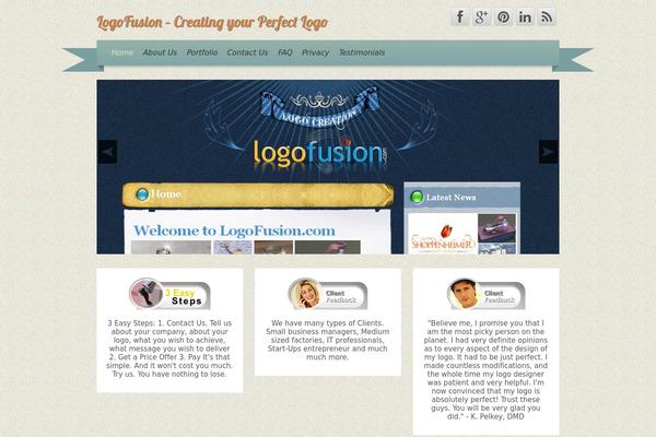 iRibbon theme site design template sample