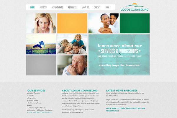 logoscounseling.com site used Logos