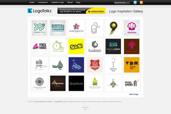 logotalkz.com site used Logo