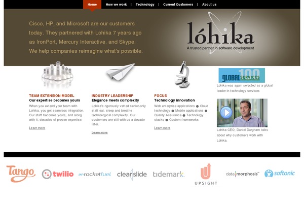 lohika.com.ua site used Lohika