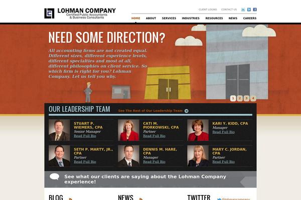 lohmancompany.com site used Lohmancompany