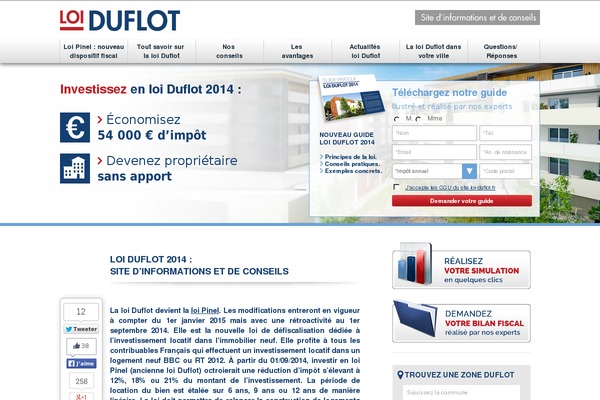 loi-duflot.fr site used La-loi-pinel.com
