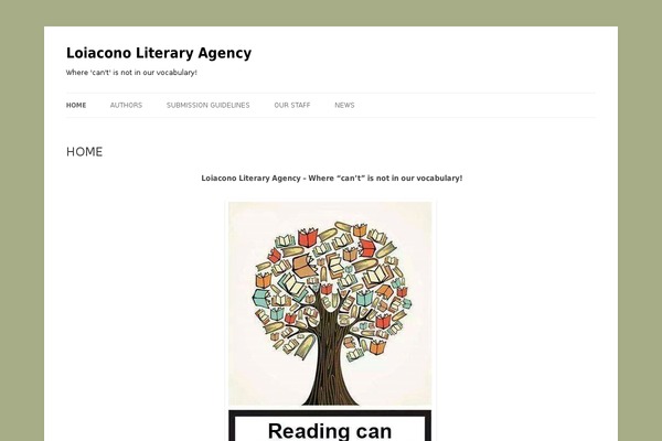 Twenty Twelve theme site design template sample