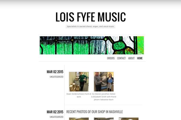 loisfyfemusic.com site used Chunk