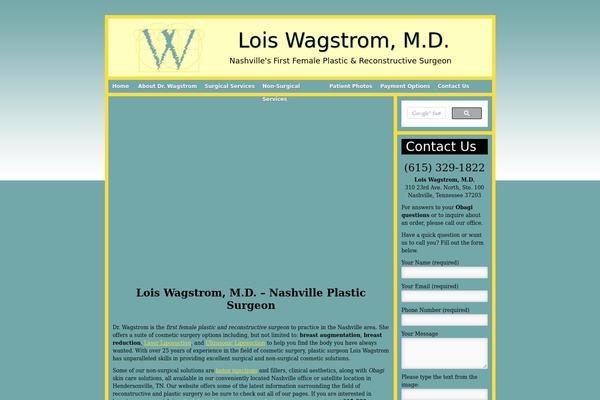 loiswagstrom.com site used Squared-child