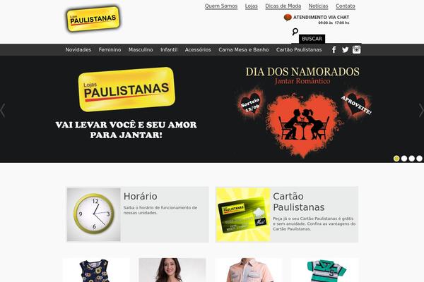 lojaspaulistanas.com.br site used Lojaspaulistanas