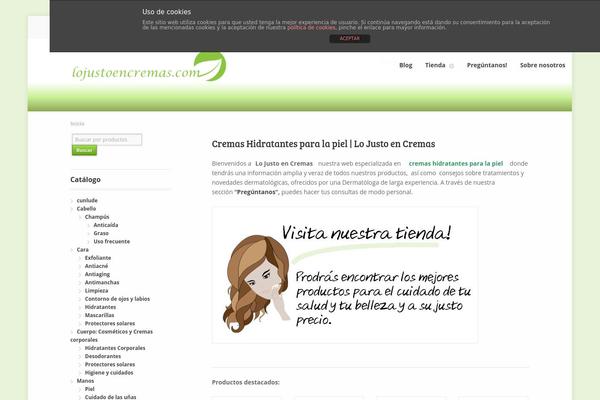 Site using Asesor de Cookies para normativa española plugin