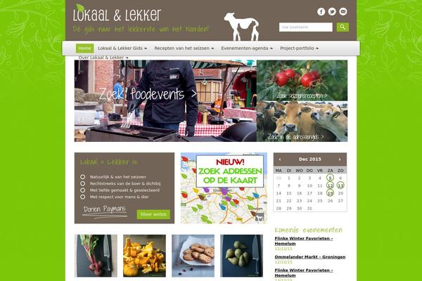lokaalenlekker.nl site used Lokaalenlekker