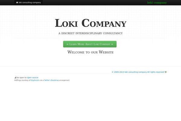 lokicompany.com site used Loki