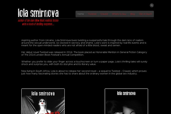 lolasmirnova.com site used Duotive Fortune