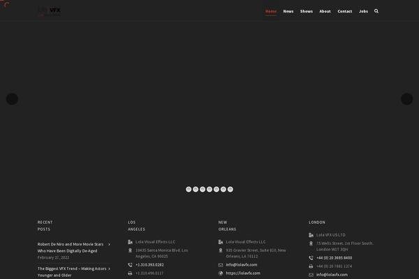 lolavfx.com site used Highendwp2