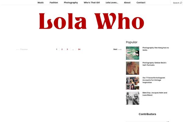 lolawho.com site used Lola