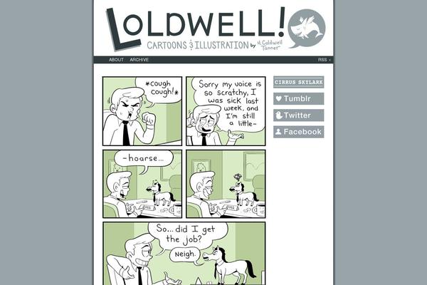 loldwell.com site used ComicPress