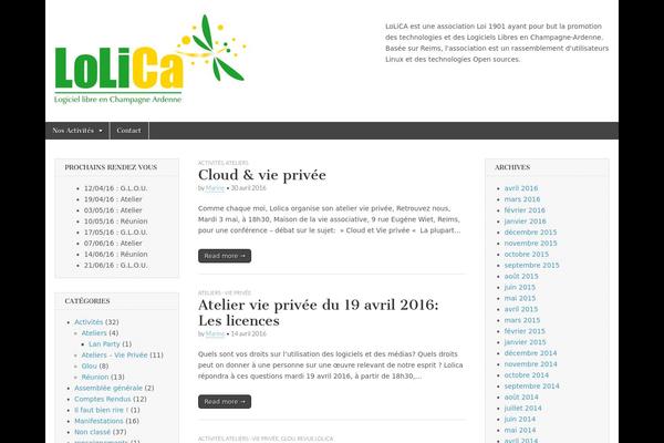 Magazine Basic theme site design template sample