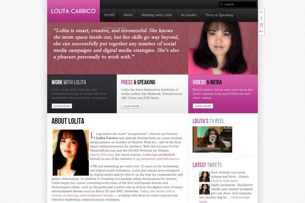 lolitacarrico.com site used Yoo_corona_wp